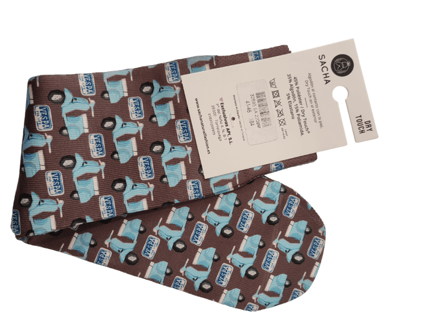Calcetines dry touch vespas con diseño de Sacha