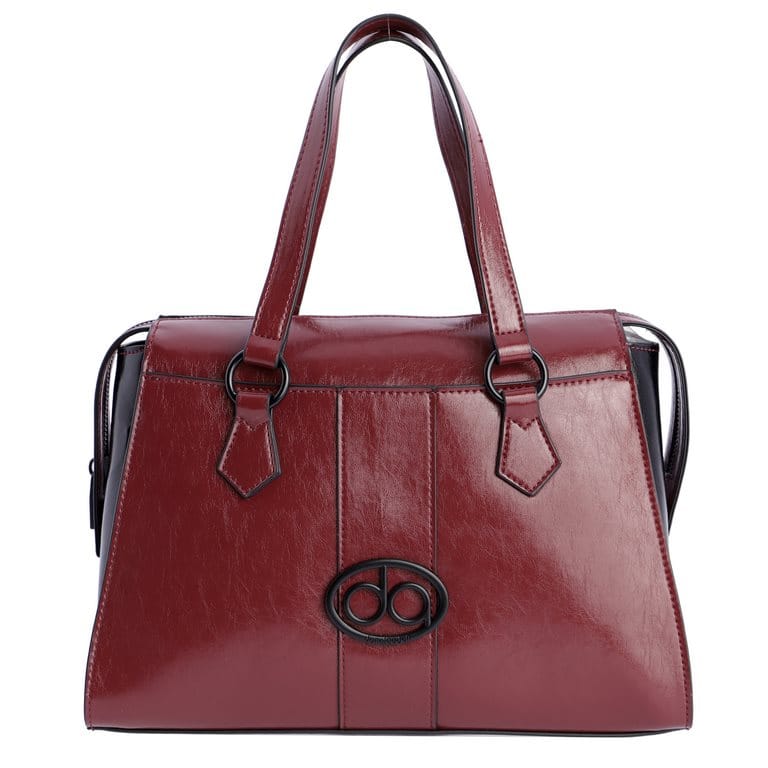 BOLSO BURDEOS DE MANO DE DON ALGODON