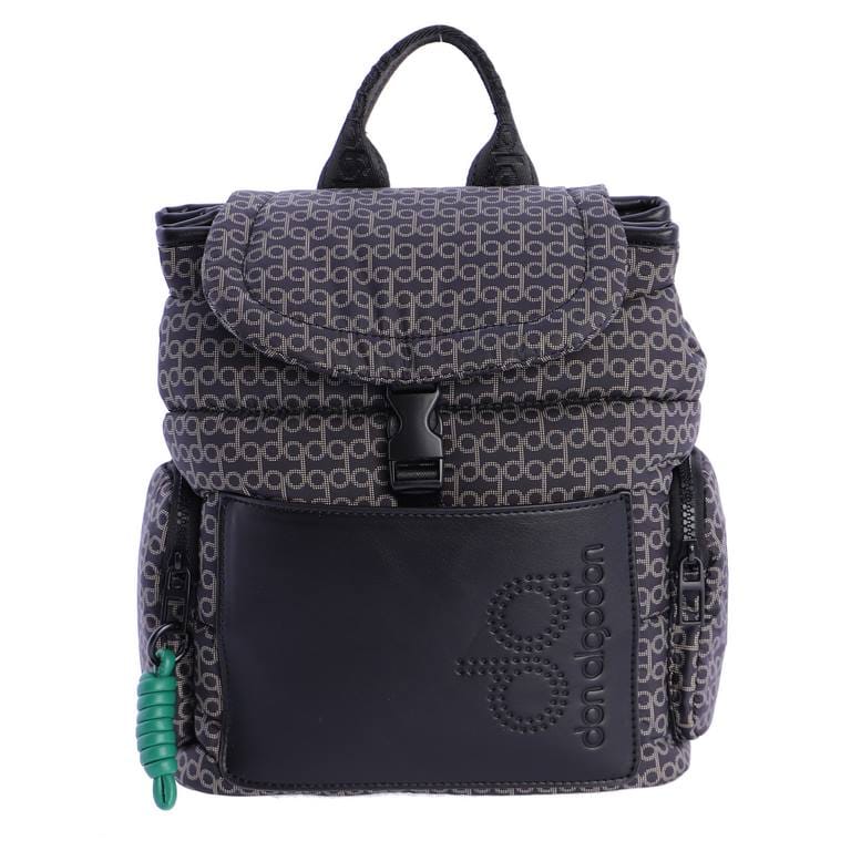 MOCHILA DON ALGODON COMBINADA EN TEXTIL Y PU