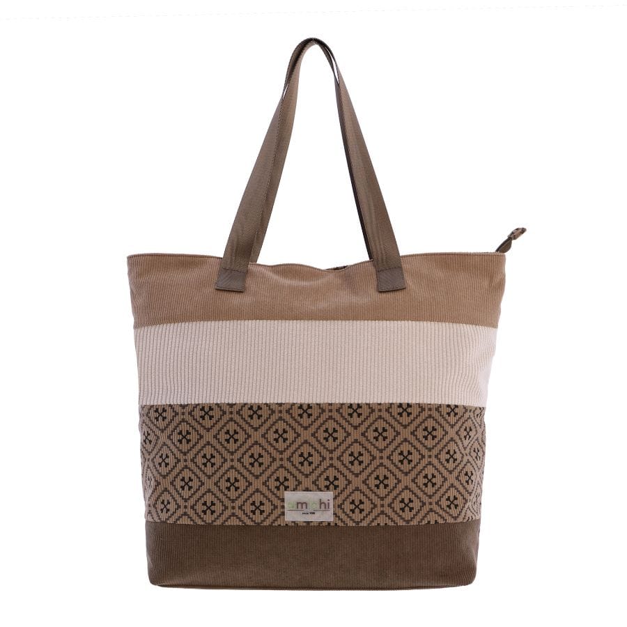 Bolso Shopper de Amichi confeccionado en tela de pana