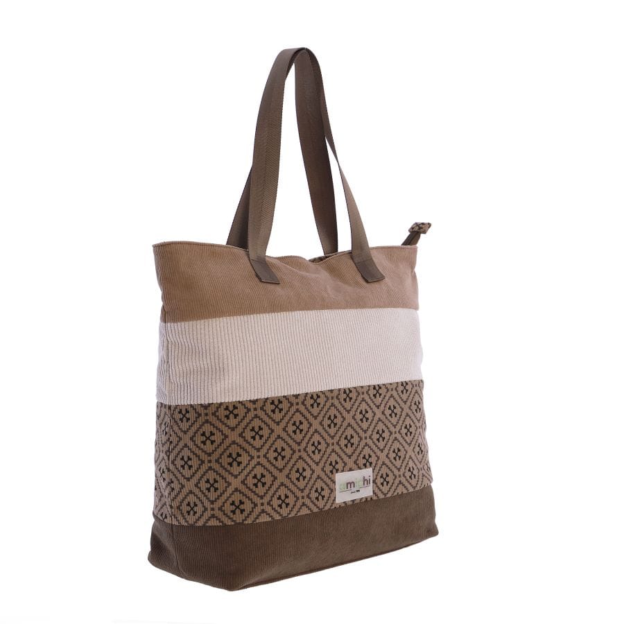 Bolso Shopper marrón de Amichi