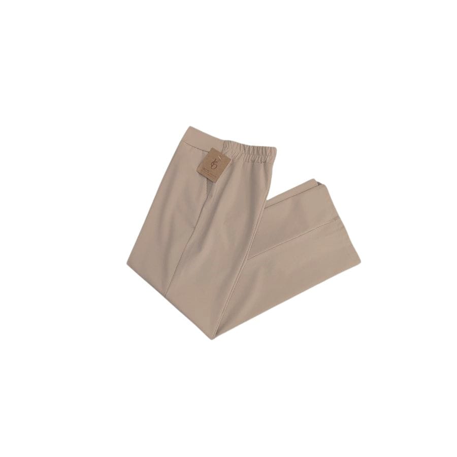 Pantalón ancho recto de punto fabricado en España por Vico Nature