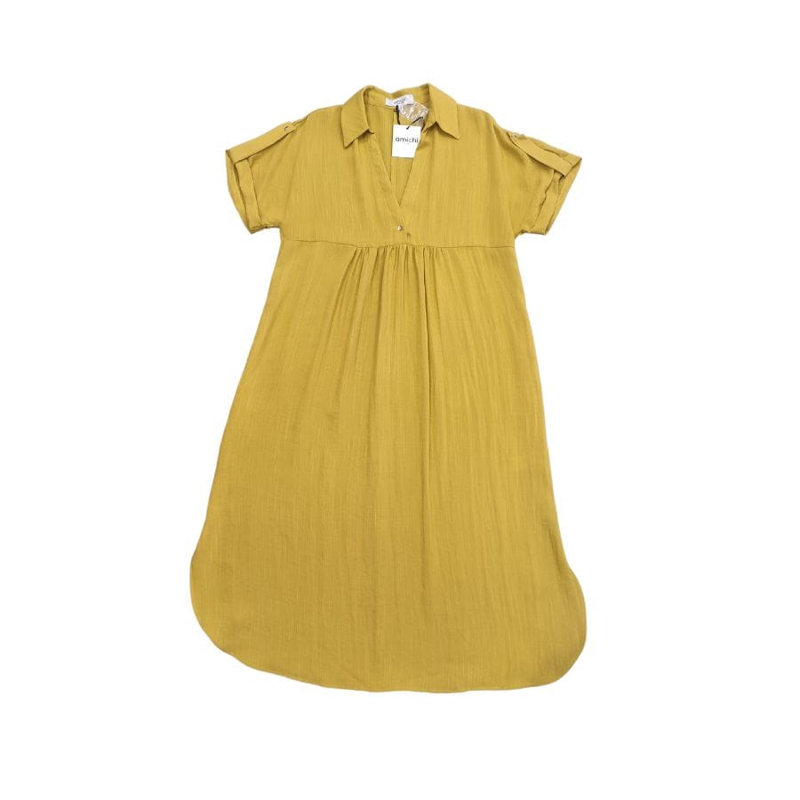 Vestido midi con cuello camisero de Amichi