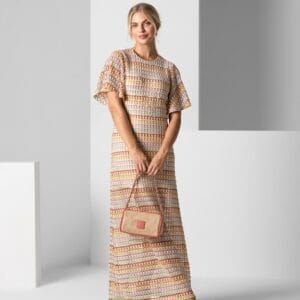 Vestido entallado Amichi moderno y elegante