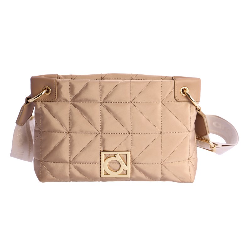 Bolso bandolera de Amichi en color beige