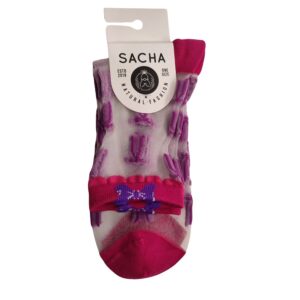 Calcetines transparentes lazo de Sacha