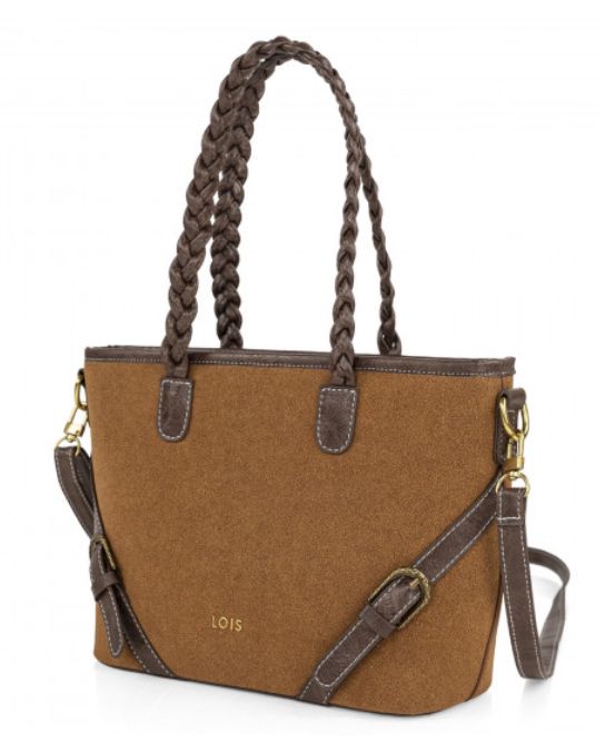 Bolso de hombro estilo retro en ecopiel de Lois
