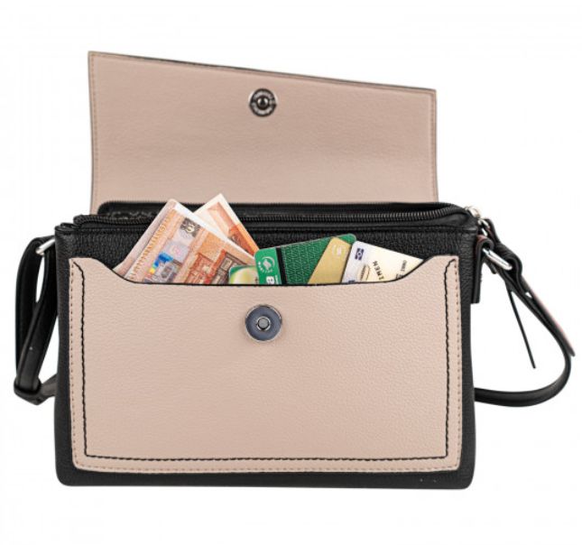 Bolso pequeño con bolsillo exterior elegante y casual de Lois Jeans.
