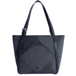 El bolso de compras clásico azul vintage es versátil y atemporal, lo que garantiza que este accesorio nunca pasará de moda