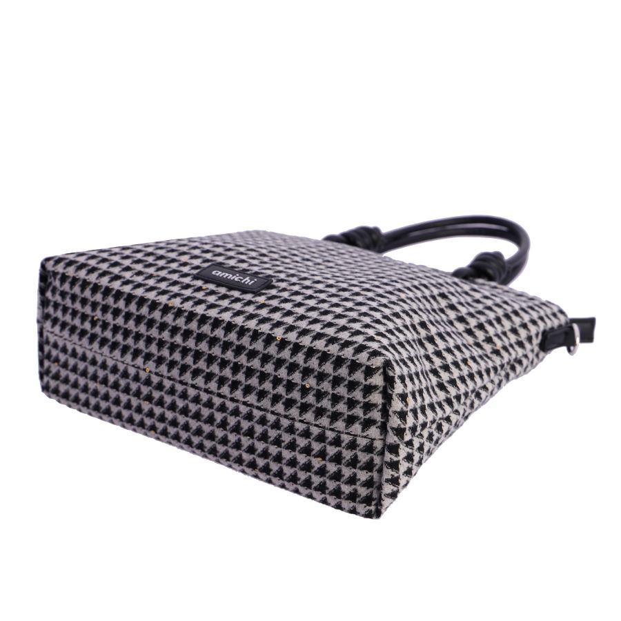 Bolso textil blando de amichi básico y sofisticado