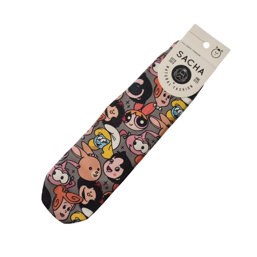 Los calcetines de las Supernenas de Sacha que combinan moda y confort con la tecnología DRY TOUCH para una transpiración superior con los personajes de Cartoon Network