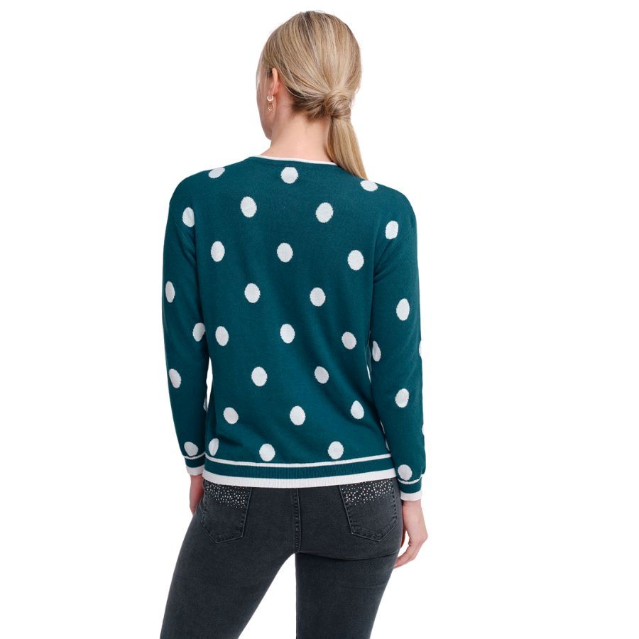 Jerse de mujer de punto fino y suave de Azay estilo clásico