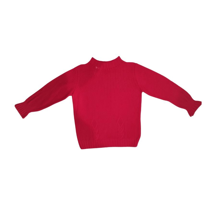 Jersey Rojo Punto Elegante. Sofisticación en punto rojo. Combínalo con faldas o pantalones de vestir.