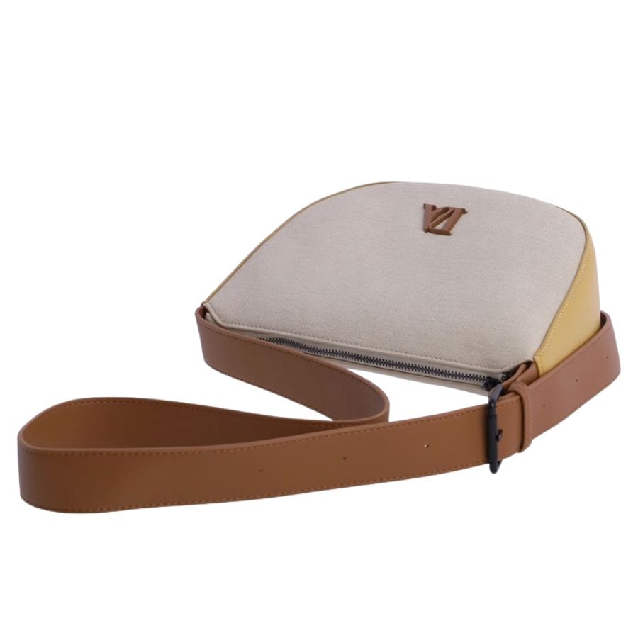 Bandolera mujer Don Algodon. Bolso Don Algodon con asa larga ajustable en color marrón camel, diseño ergonómico y ligero.