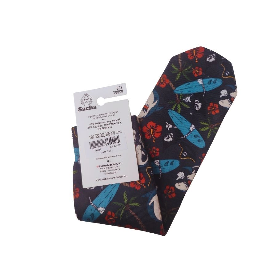 Calcetines Surf Hombre Originales. Calcetines técnicos para hombre con tecnología Dry Touch. Expulsan la humedad manteniendo tus pies secos y frescos. Ropa de alta calidad con algodón al contacto con la piel.