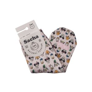 Calcetines Sacha Disney Rosa. Complemento de moda Sacha Natural Fashion en talla única (37-41). Diseño exclusivo, cómodo y duradero fabricado con los mejores materiales.