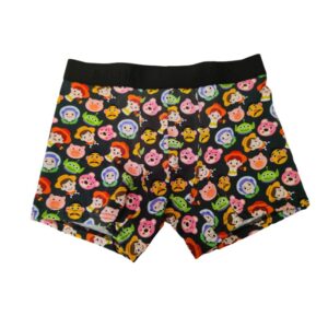 Bóxer Sacha Lightyear Estampado. Bóxer masculino en algodón y elastán con divertido estampado animado sobre fondo negro.